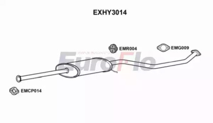 Амортизатор EuroFlo EXHY3014