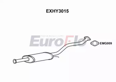 Амортизатор EuroFlo EXHY3015