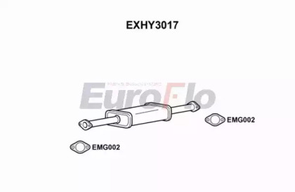 Амортизатор EuroFlo EXHY3017