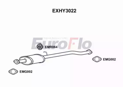 Амортизатор EuroFlo EXHY3022