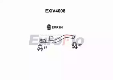 Трубка EuroFlo EXIV4008