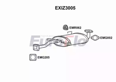 Амортизатор EuroFlo EXIZ3005