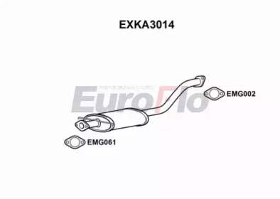 Амортизатор EuroFlo EXKA3014