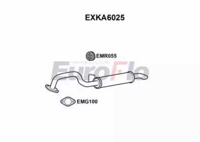 Амортизатор EuroFlo EXKA6025