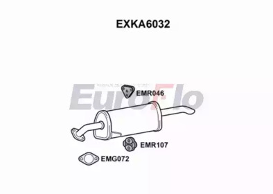 Амортизатор EuroFlo EXKA6032