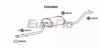 Амортизатор EuroFlo EXKA9000