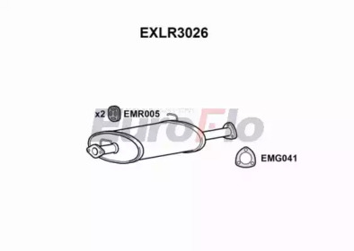 Амортизатор EuroFlo EXLR3026