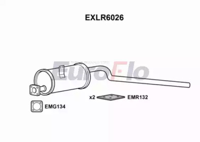 Амортизатор EuroFlo EXLR6026