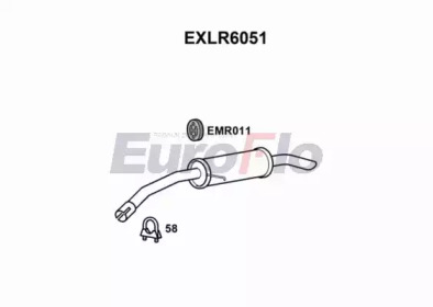 Амортизатор EuroFlo EXLR6051