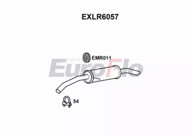 Амортизатор EuroFlo EXLR6057