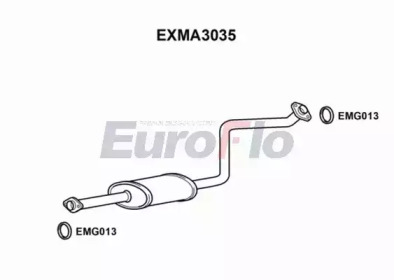 Амортизатор EuroFlo EXMA3035