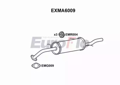 Амортизатор EuroFlo EXMA6009