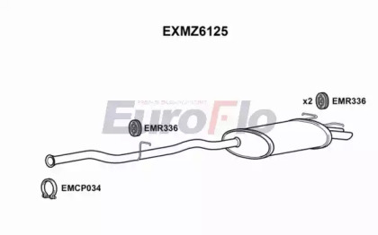 Амортизатор EuroFlo EXMZ6125