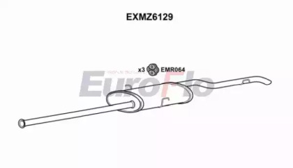 Амортизатор EuroFlo EXMZ6129