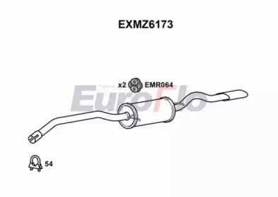 Амортизатор EuroFlo EXMZ6173