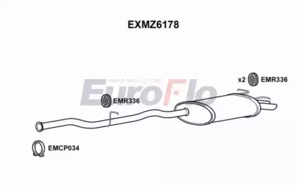 Амортизатор EuroFlo EXMZ6178