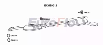 Амортизатор EuroFlo EXMZ9012