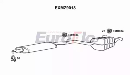 Амортизатор EuroFlo EXMZ9018