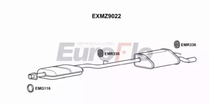 Амортизатор EuroFlo EXMZ9022