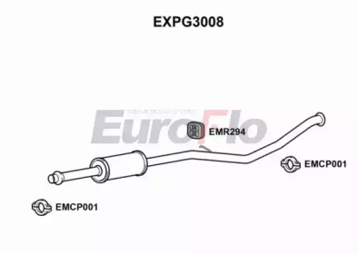 Амортизатор EuroFlo EXPG3008