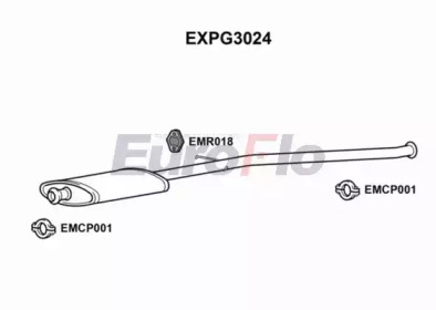 Амортизатор EuroFlo EXPG3024