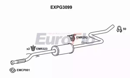 Амортизатор EuroFlo EXPG3099