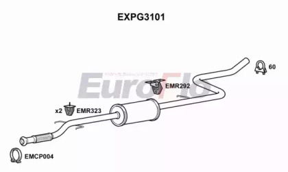 Амортизатор EuroFlo EXPG3101