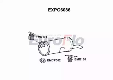 Амортизатор EuroFlo EXPG6086