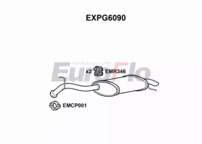 Амортизатор EuroFlo EXPG6090