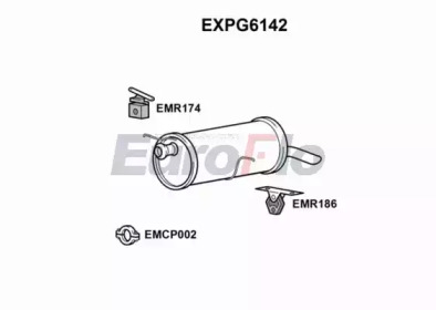 Амортизатор EuroFlo EXPG6142