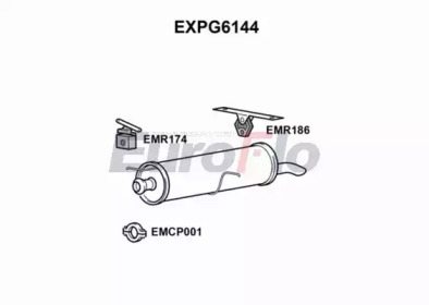 Амортизатор EuroFlo EXPG6144