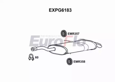 Амортизатор EuroFlo EXPG6183