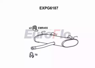 Амортизатор EuroFlo EXPG6187