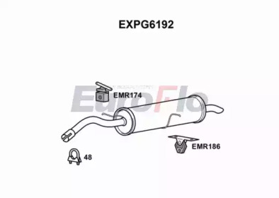 Амортизатор EuroFlo EXPG6192