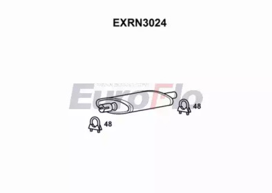 Амортизатор EuroFlo EXRN3024