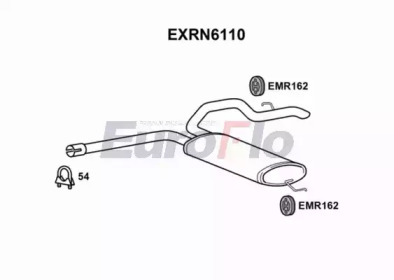 Амортизатор EuroFlo EXRN6110