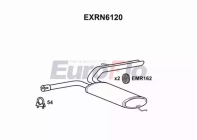 Амортизатор EuroFlo EXRN6120