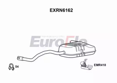 Амортизатор EuroFlo EXRN6162