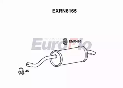 Амортизатор EuroFlo EXRN6165