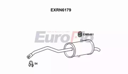 Амортизатор EuroFlo EXRN6179