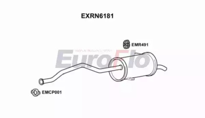 Амортизатор EuroFlo EXRN6181