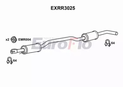 Амортизатор EuroFlo EXRR3025