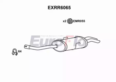 Амортизатор EuroFlo EXRR6065