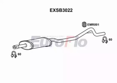 Амортизатор EuroFlo EXSB3022