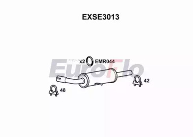 Амортизатор EuroFlo EXSE3013