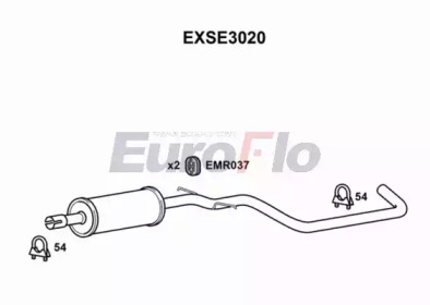 Амортизатор EuroFlo EXSE3020