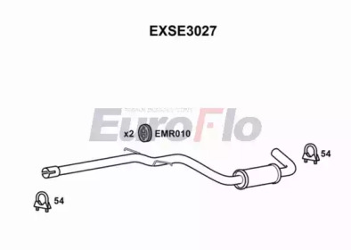 Амортизатор EuroFlo EXSE3027