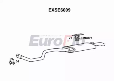 Амортизатор EuroFlo EXSE6009