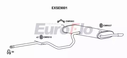 Амортизатор EuroFlo EXSE9001