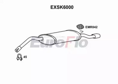 Амортизатор EuroFlo EXSK6000